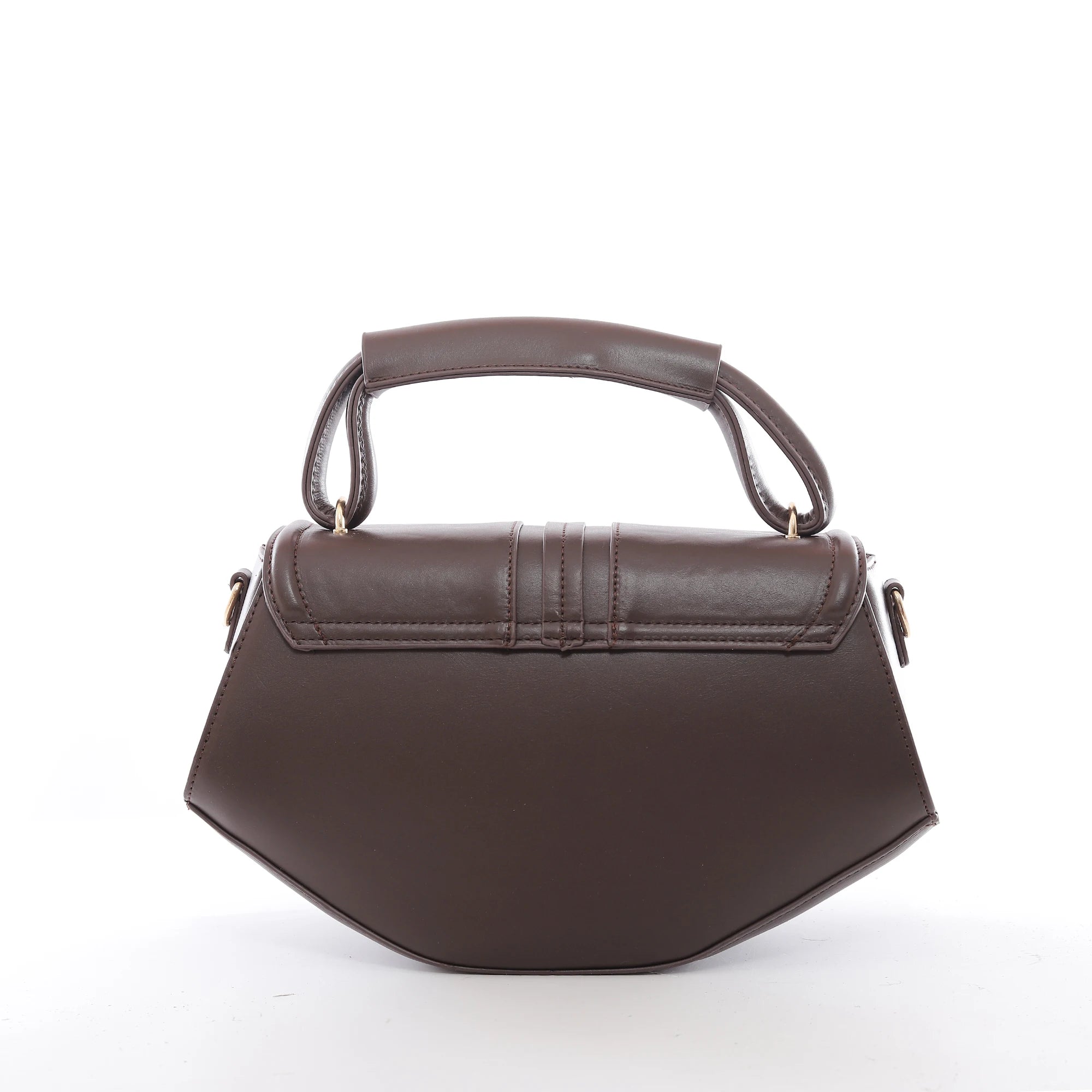 QAZA JD8538 Women PU Leather Saffiano Top Handle Crossbody Bag