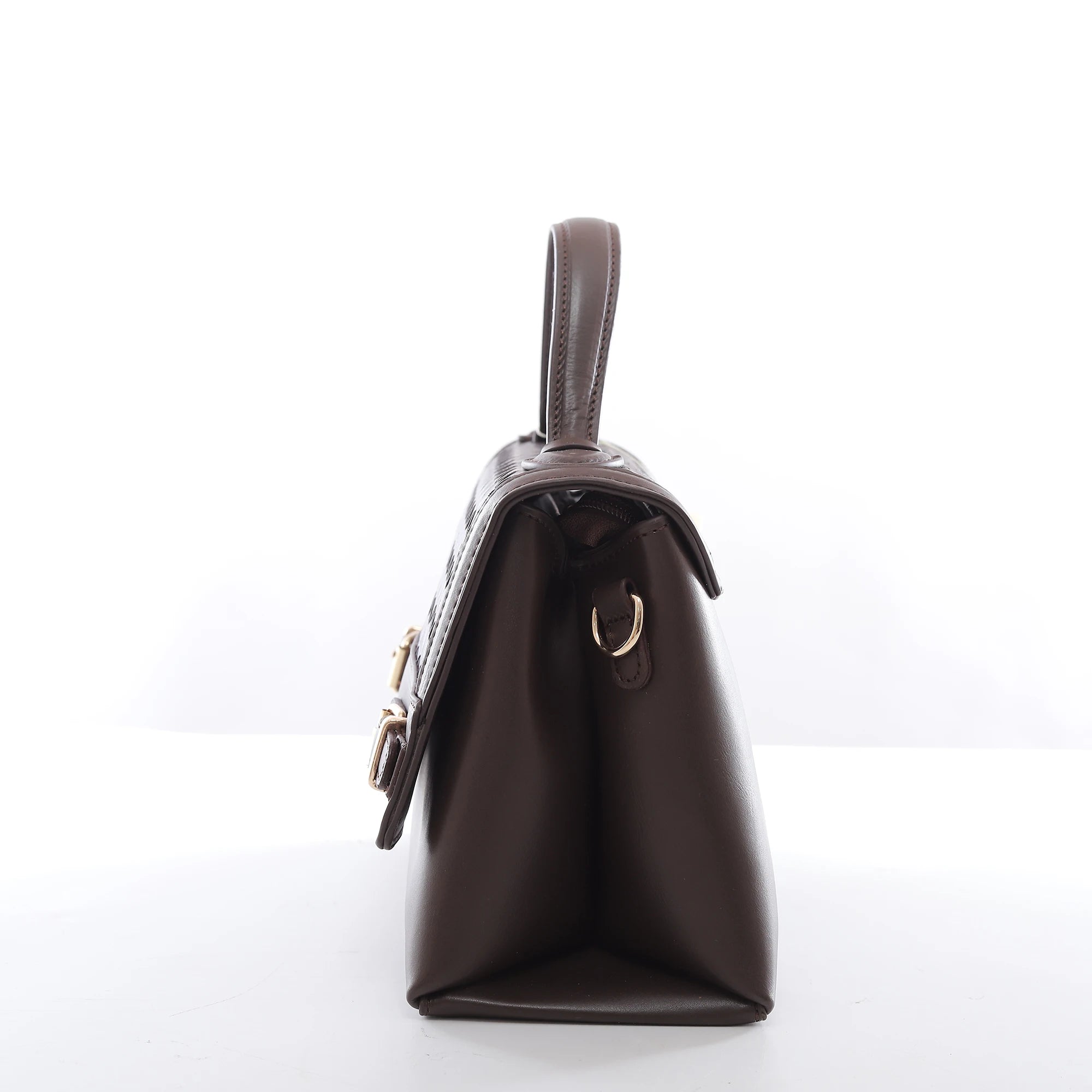 QAZA JD3728-1 Women PU Leather Weave Bow Tote Bag Set