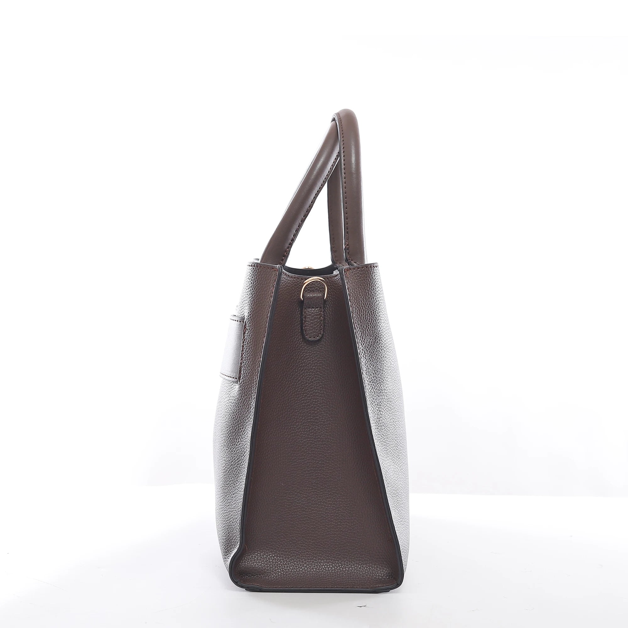 QAZA TR7371 Women PU Leather Crocodile Pattern Tote Bag Set
