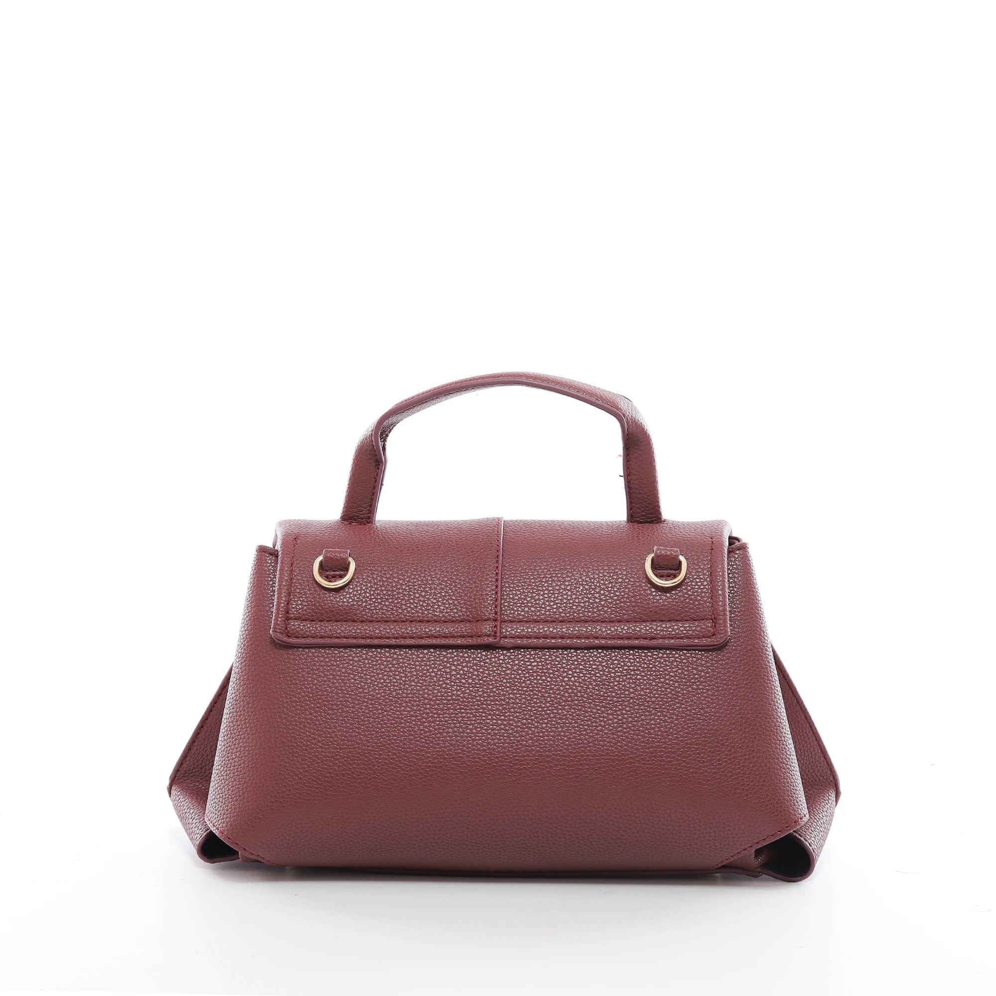 QAZA JD1151-1 Women PU Leather Color Block Tote Shoulder Bag Set