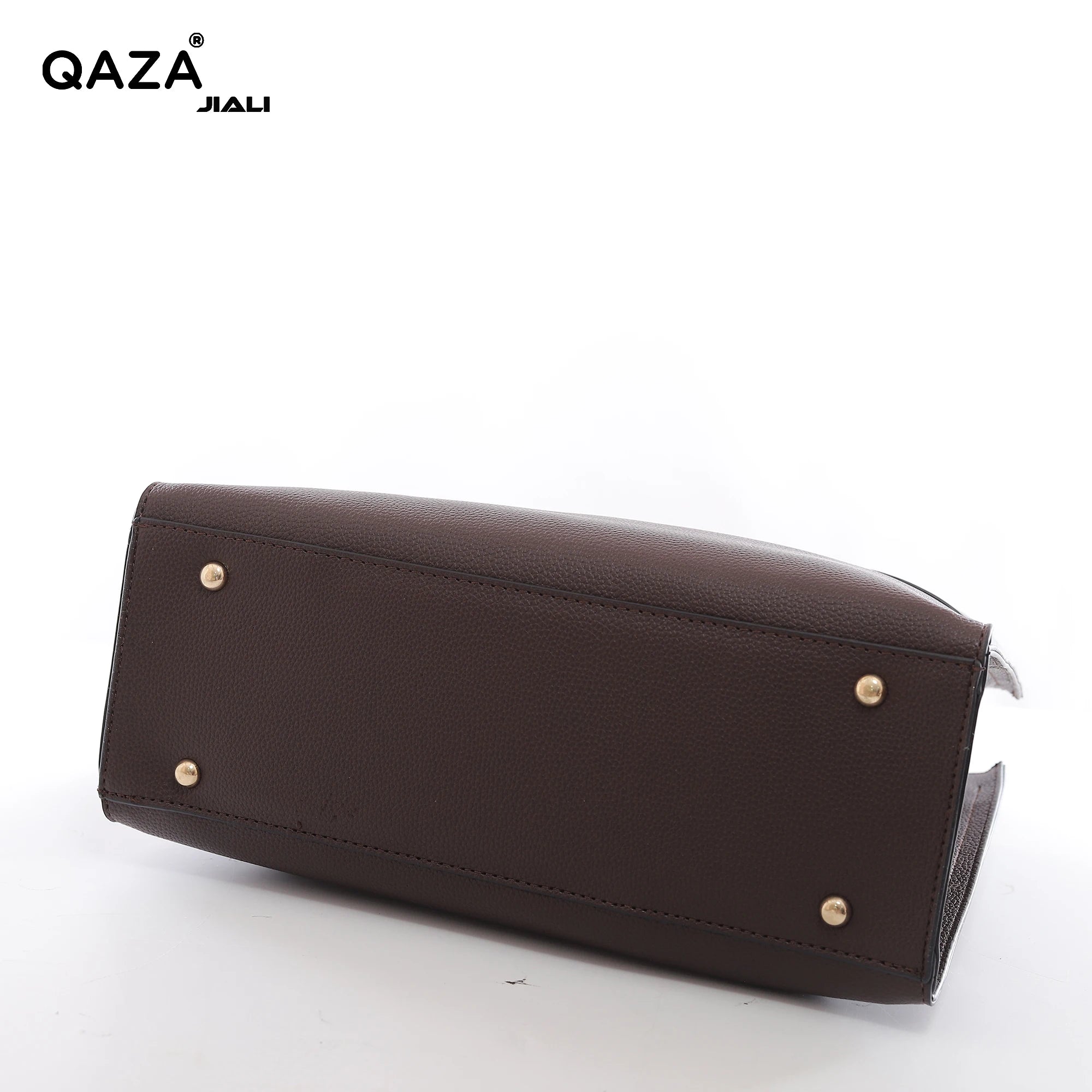 QAZA TR7371 Women PU Leather Crocodile Pattern Tote Bag Set
