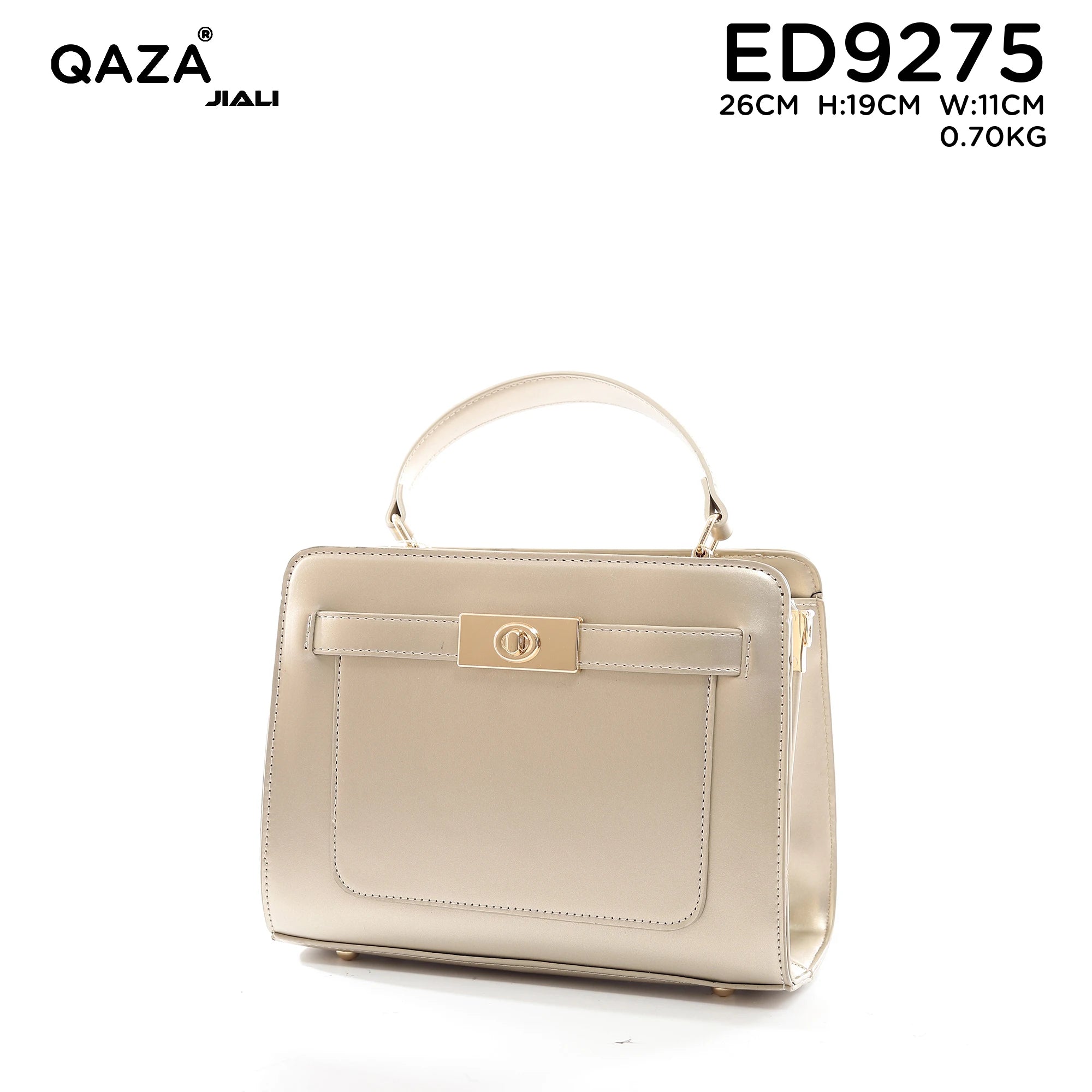 Women PU Leather Large Capacity Tote Shoulder Bag ED9275