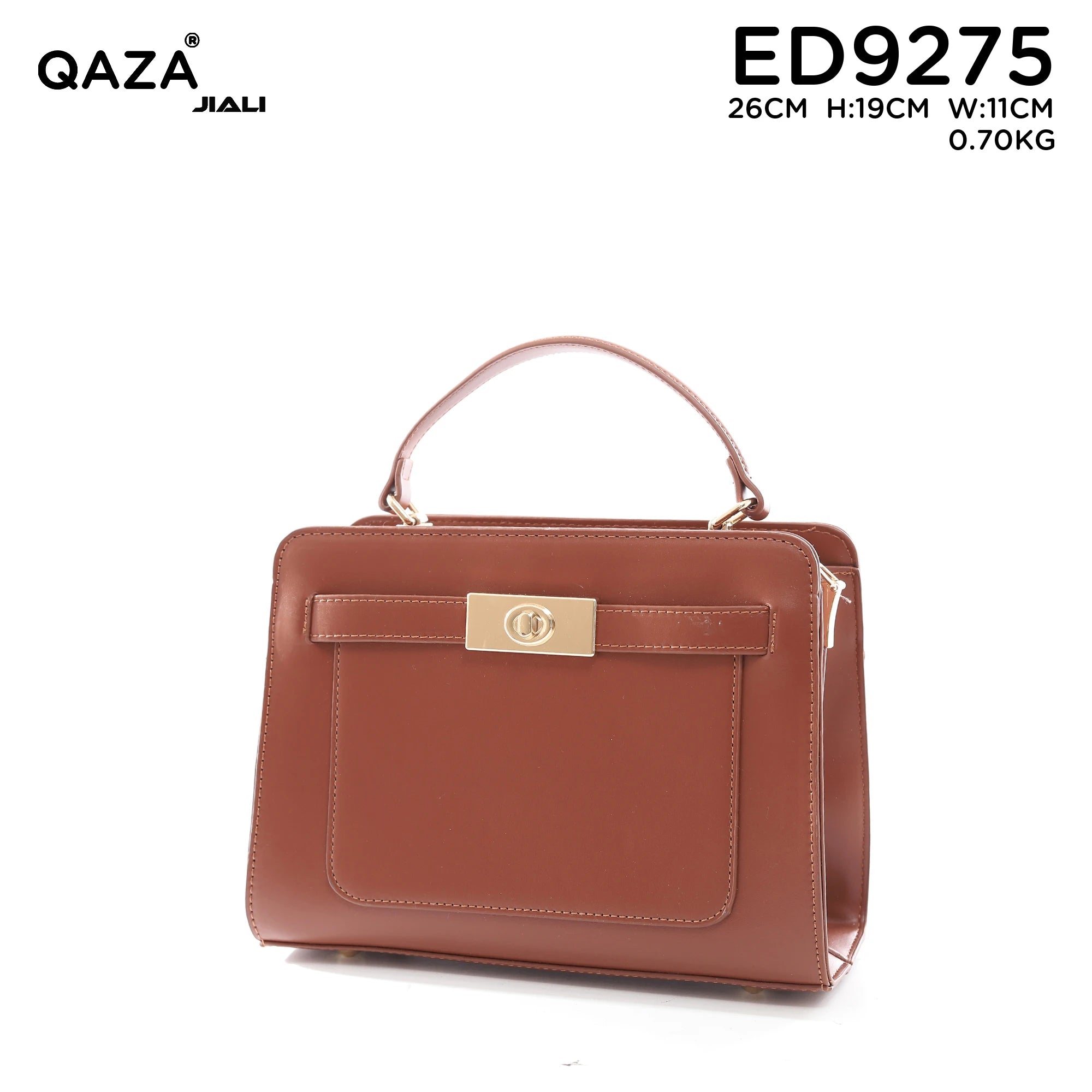Women PU Leather Large Capacity Tote Shoulder Bag ED9275