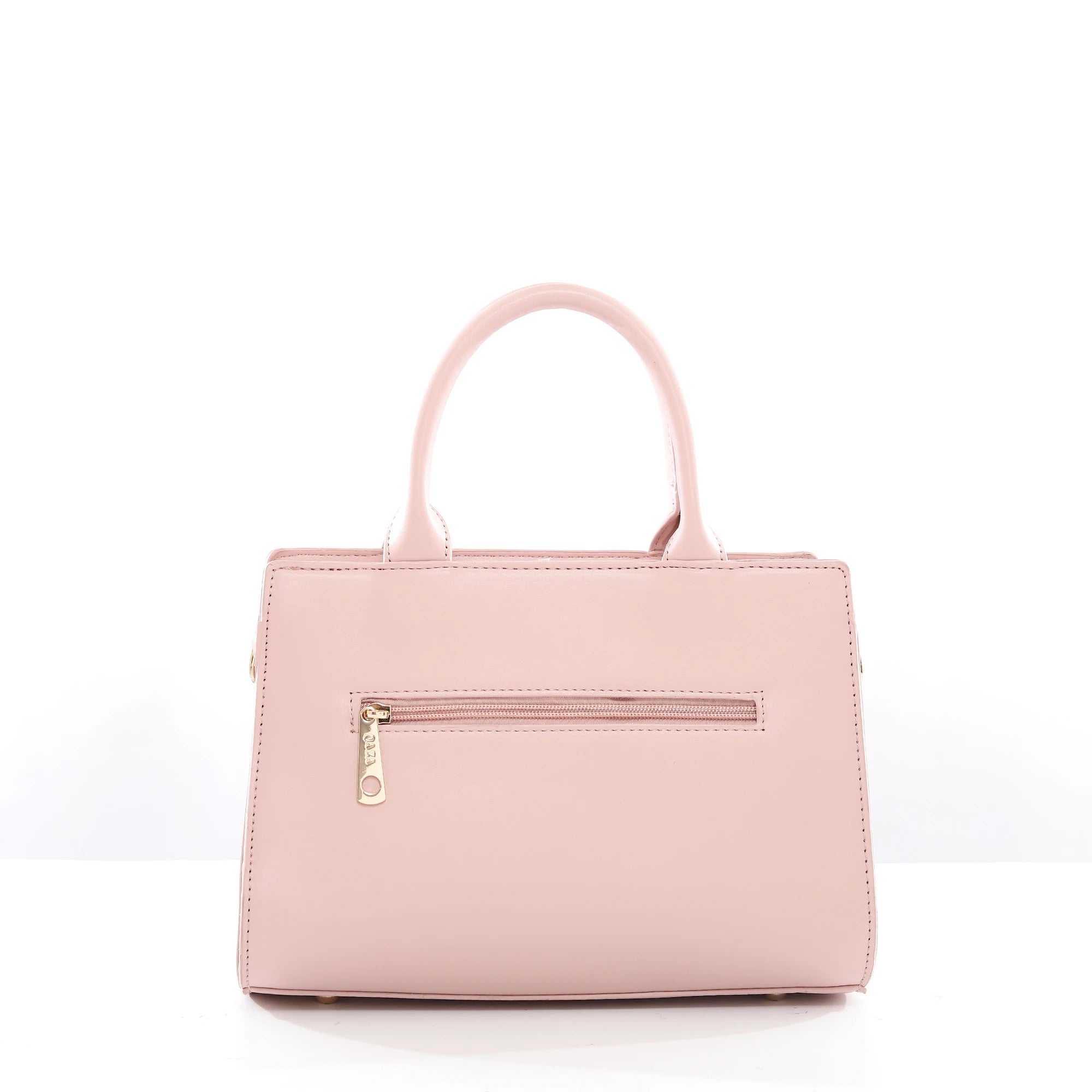 QAZA ED0538-1 Women PU Leather Herringbone Tote Handbag Set