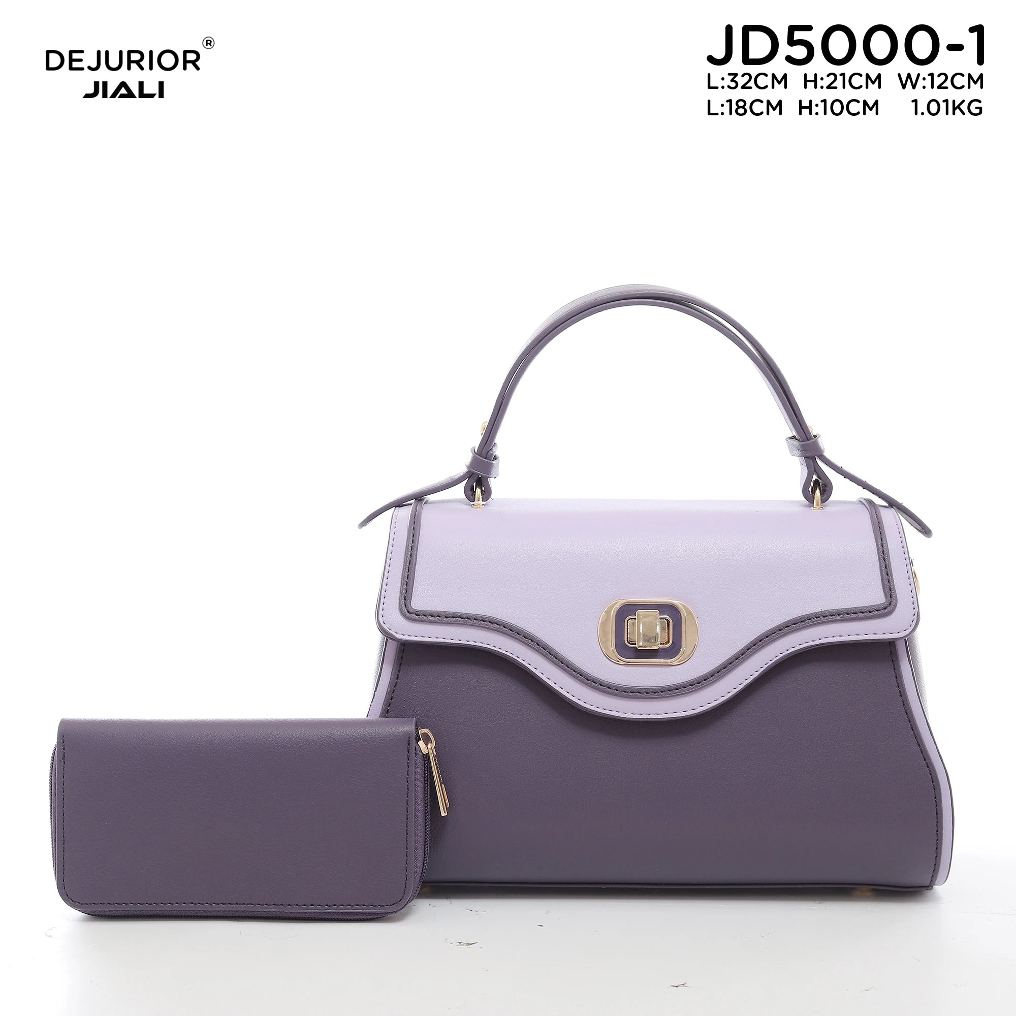 QAZA Women PU Leather Waterproof Large Capacity Flap Shoulder Bag
