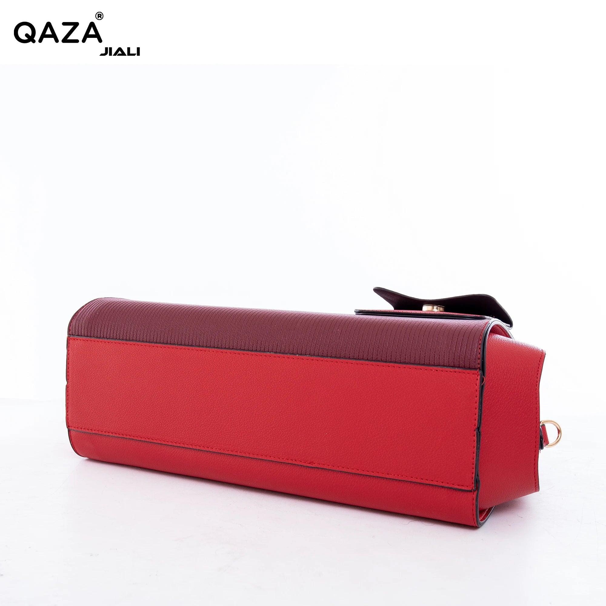 QAZA TR0261 Women PU Leather Crocodile Pattern Tote Bag Set
