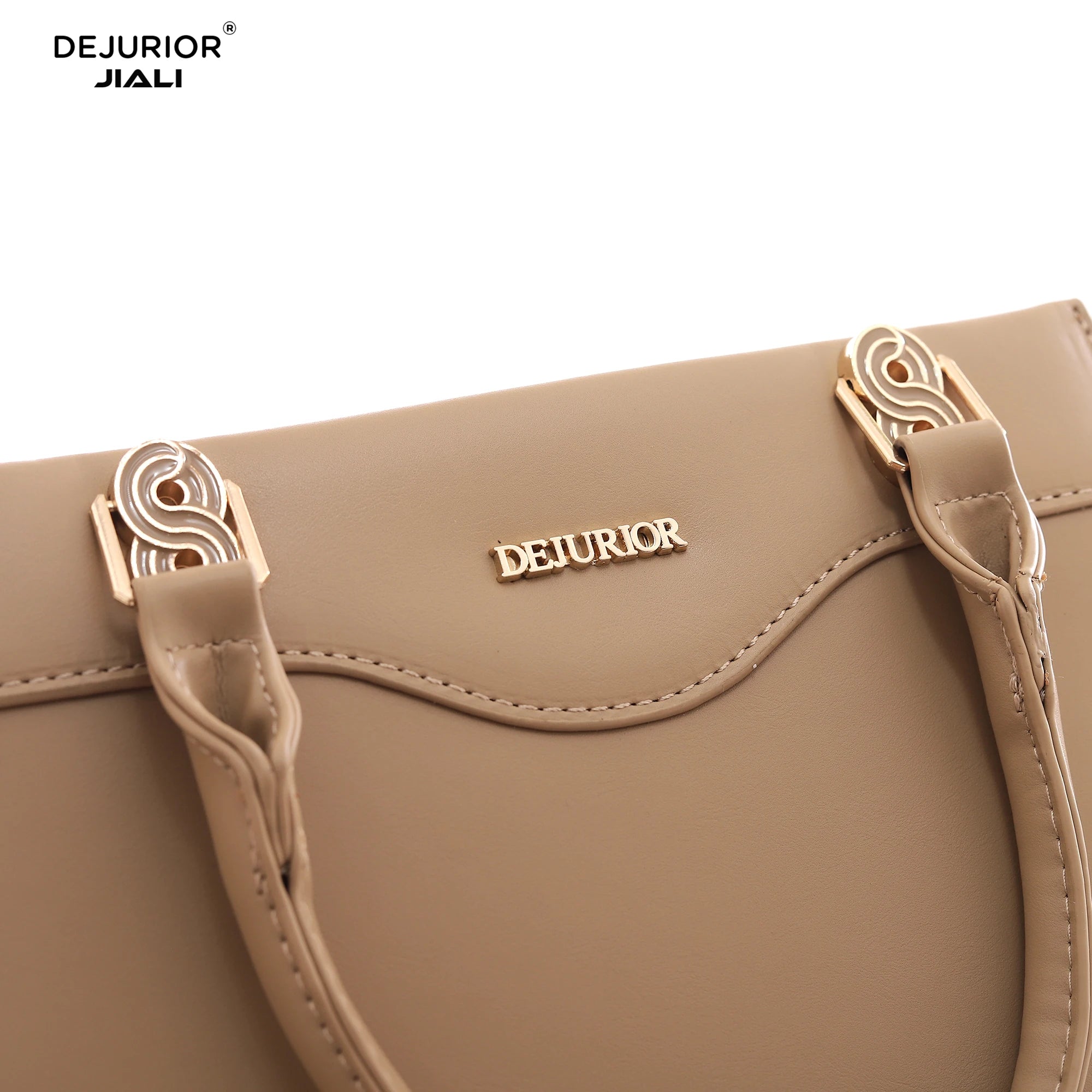Women PU Leather Flap Handbag Structured Top Handle Crossbody Bag