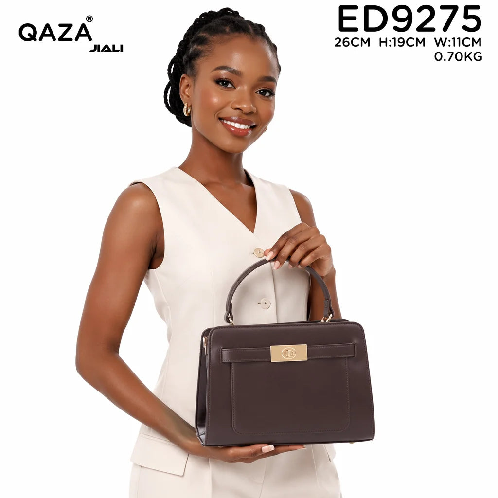 Women PU Leather Large Capacity Tote Shoulder Bag ED9275