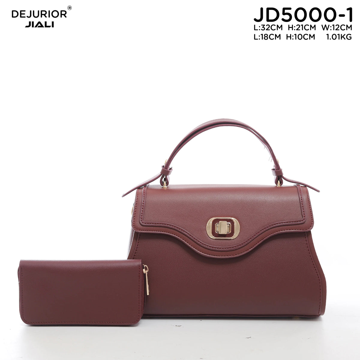 QAZA Women PU Leather Waterproof Large Capacity Flap Shoulder Bag