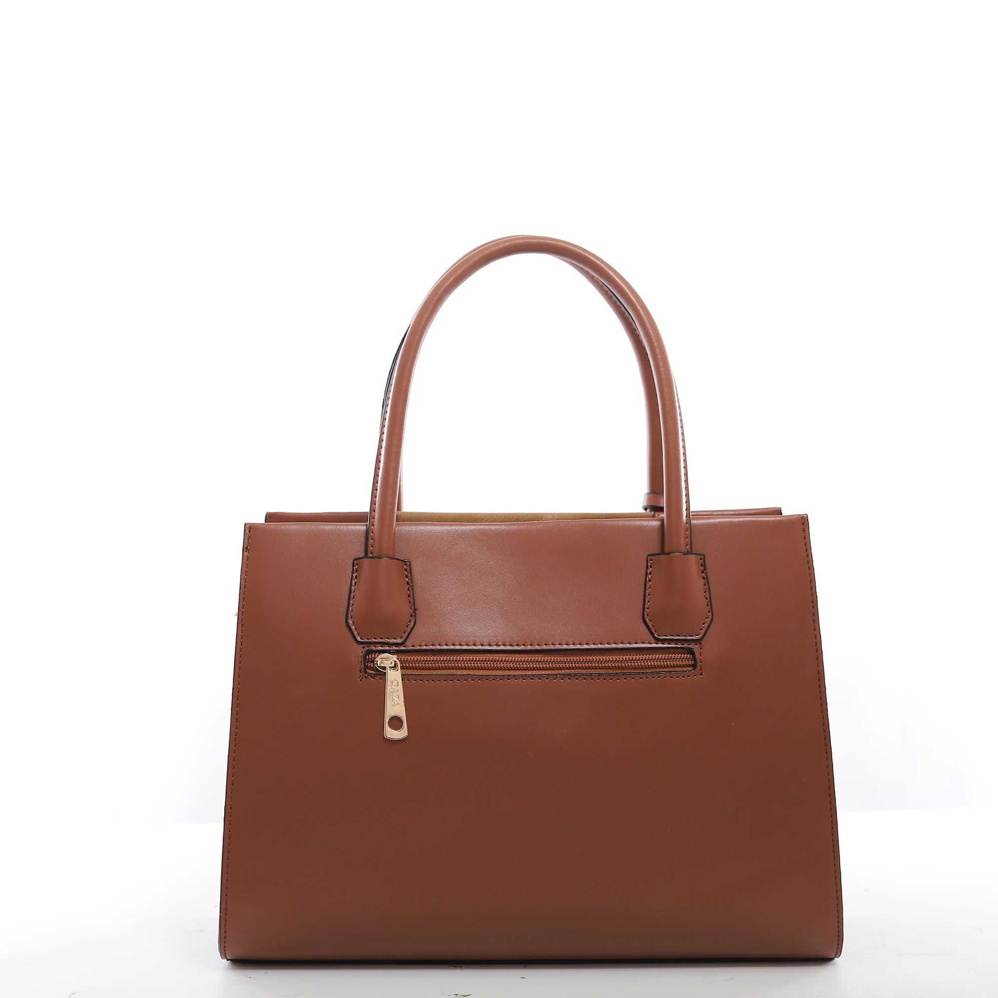QAZA Women PU Leather Multi-Color Tote Crossbody Purse Wallet Set