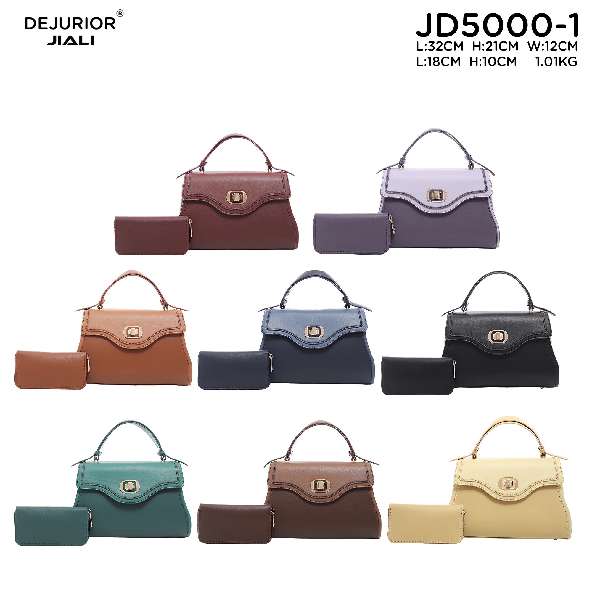 QAZA Women PU Leather Waterproof Large Capacity Flap Shoulder Bag