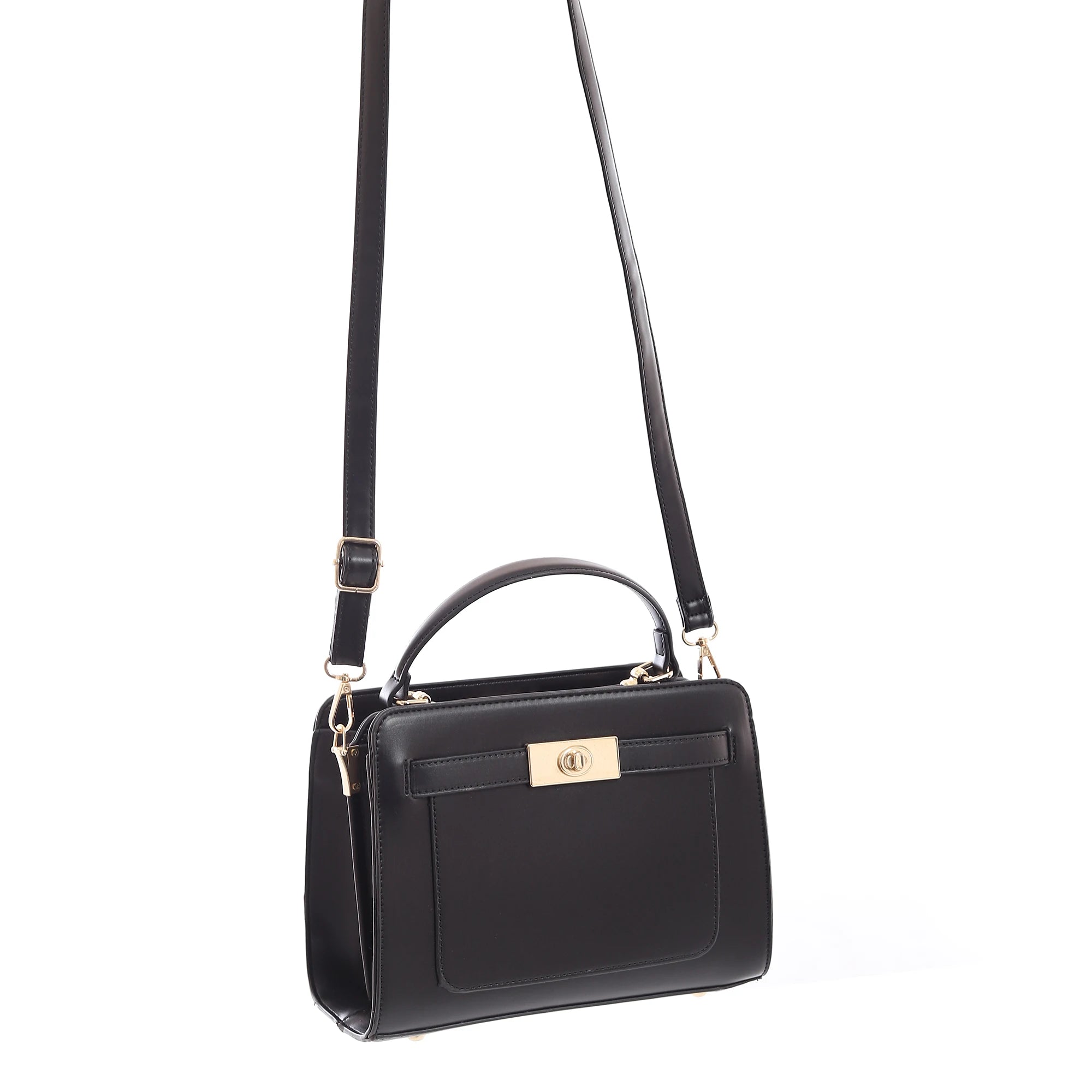 QAZA ED9275 Women PU Leather Casual Tote Bag Set