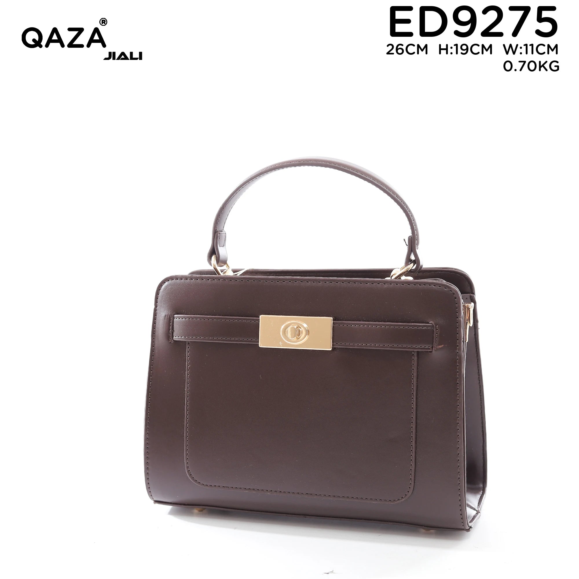 QAZA ED9275 Women PU Leather Casual Tote Bag Set