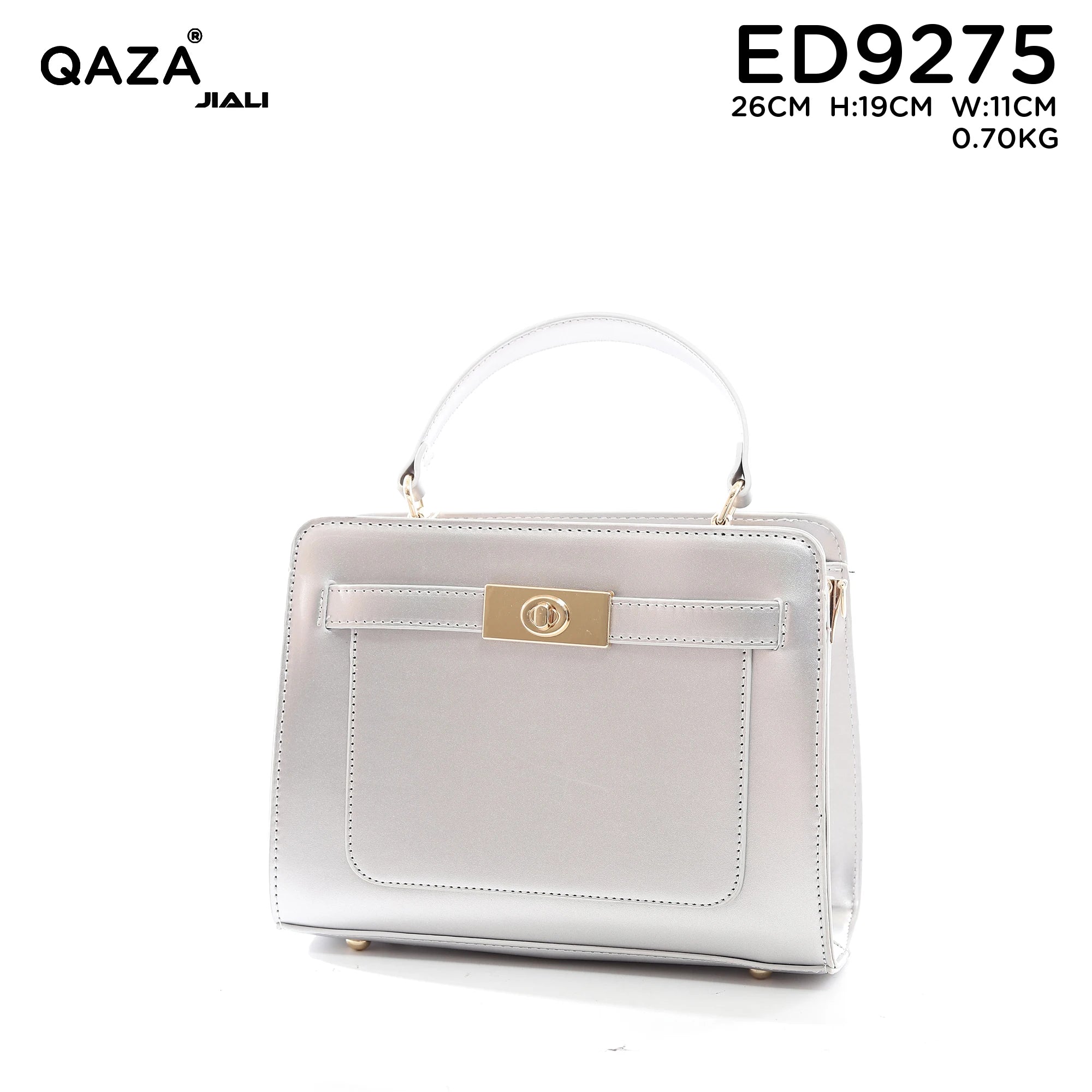 QAZA ED9275 Women PU Leather Casual Tote Bag Set