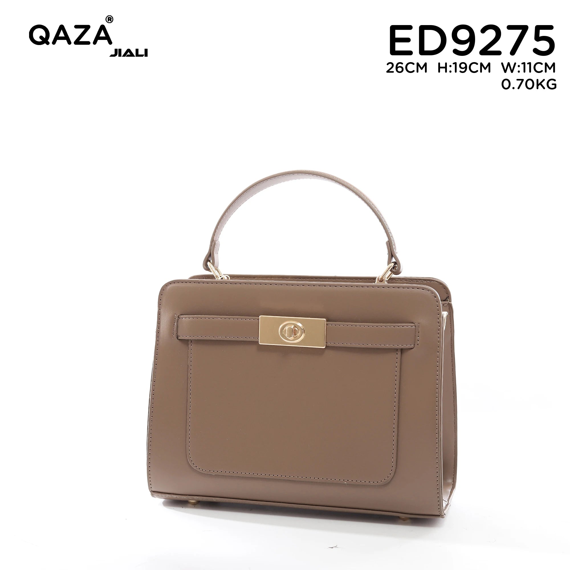 QAZA ED9275 Women PU Leather Casual Tote Bag Set