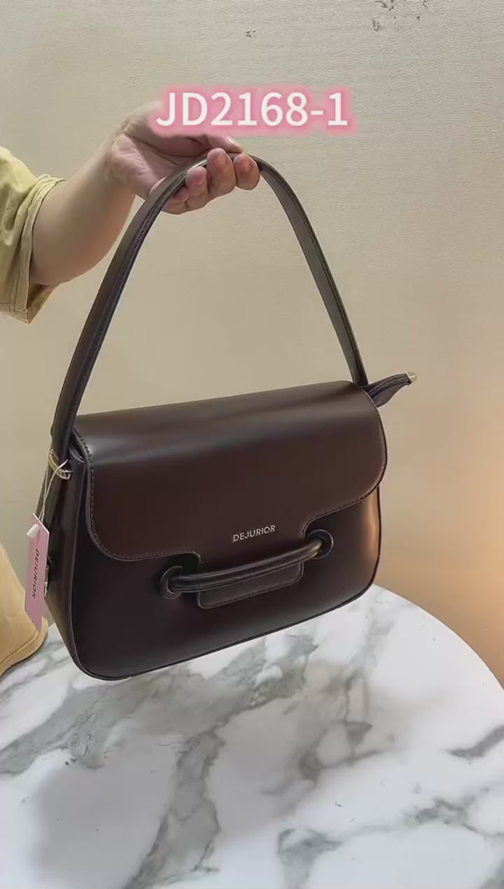 Women PU Leather 2-in-1 Retro Shoulder Bag Set JD2168-1