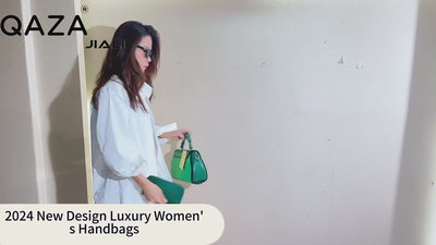 QAZA Women PU Leather 2-in-1 Lightweight Shoulder Messenger Handbag